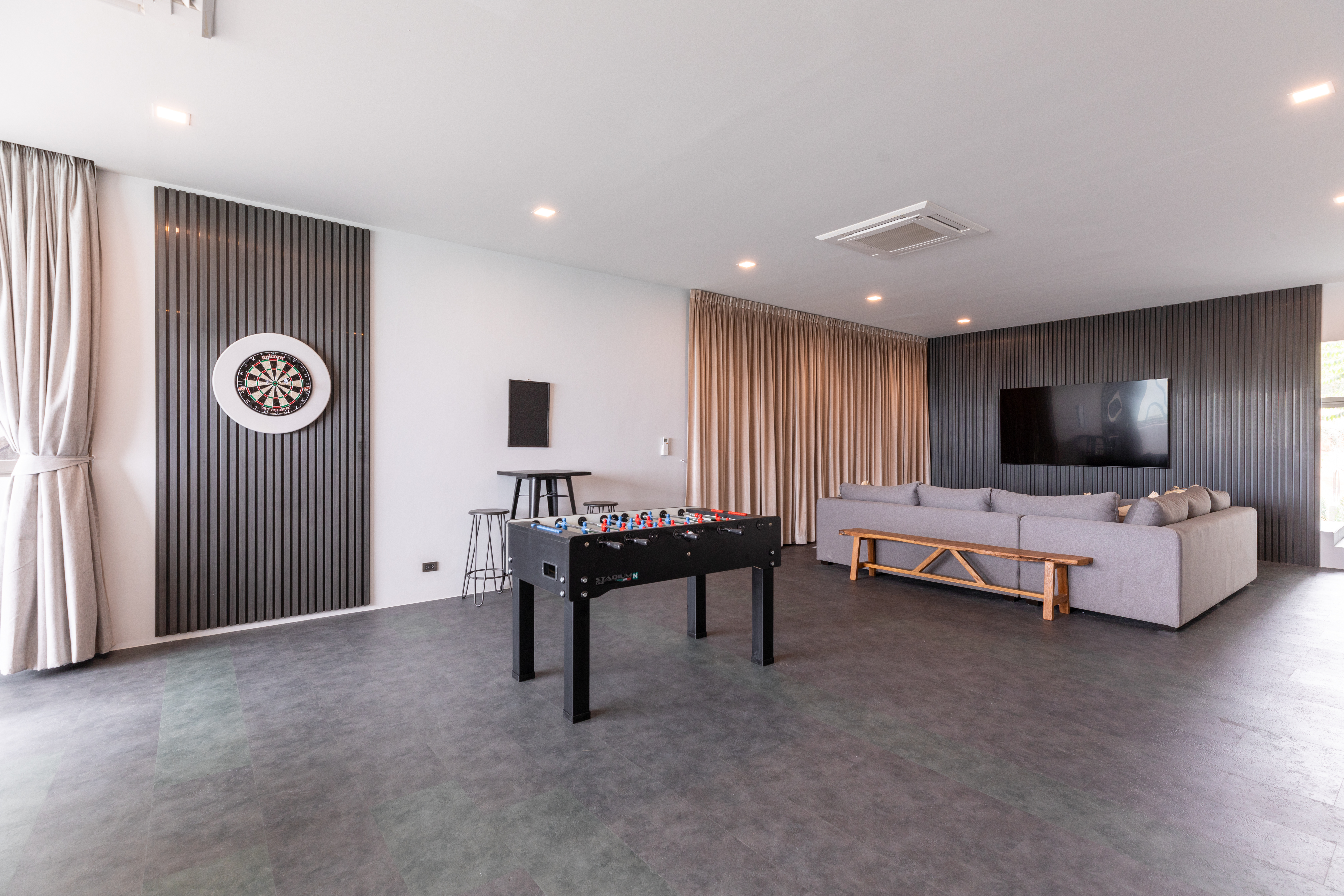 Living spaces at Villa Anushka